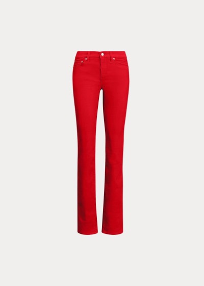 Women's Ralph Lauren Premier Straight Corduroy Pants | 153092BVF